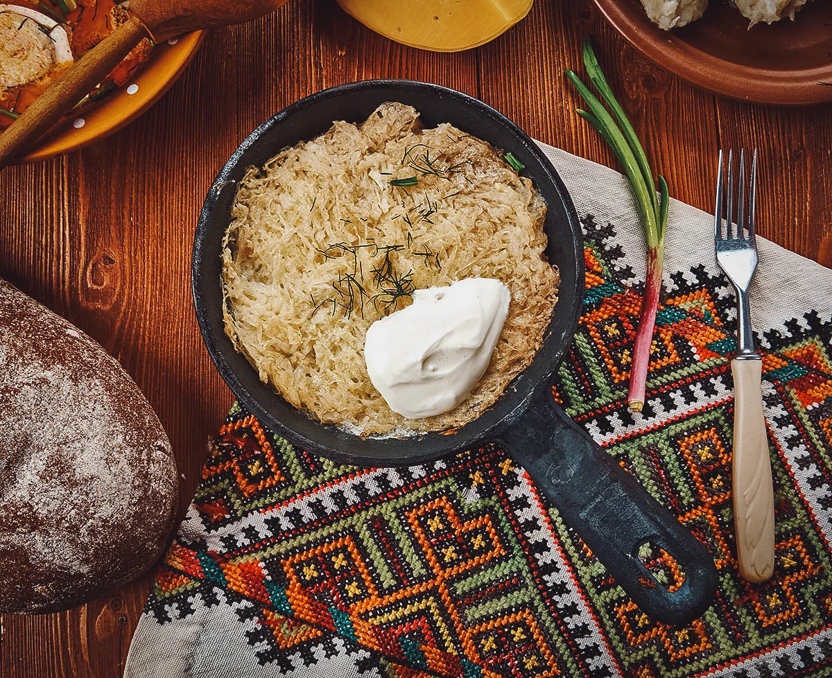 Lithuanian Food Kugelis