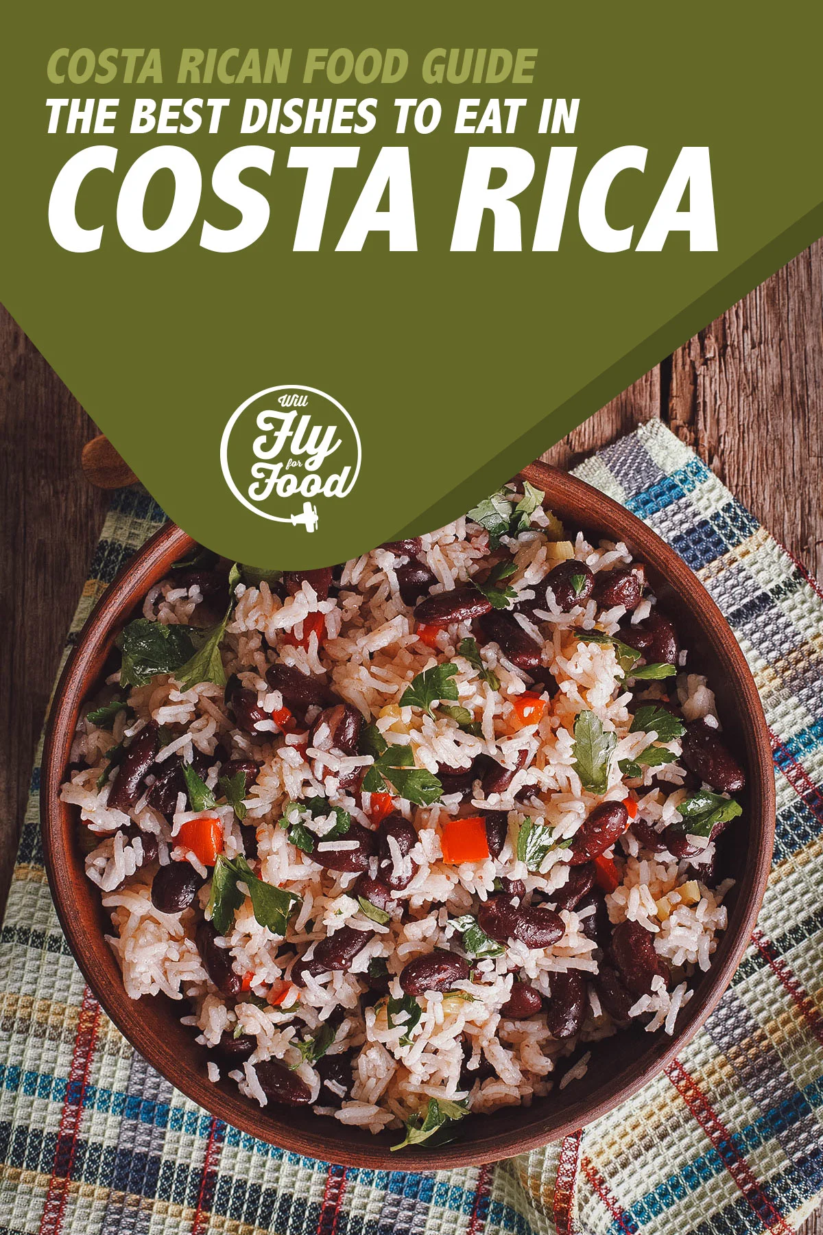 Gallo pinto, Costa Rican rice and beans