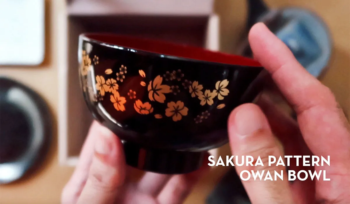 Sakura pattern owan bowl from Sakuraco
