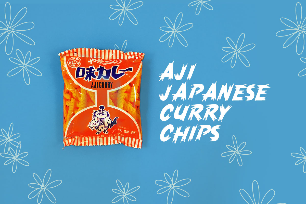 TokyoTreat box contents: Aji Japanese Curry Chips, a crunchy Japanese snack