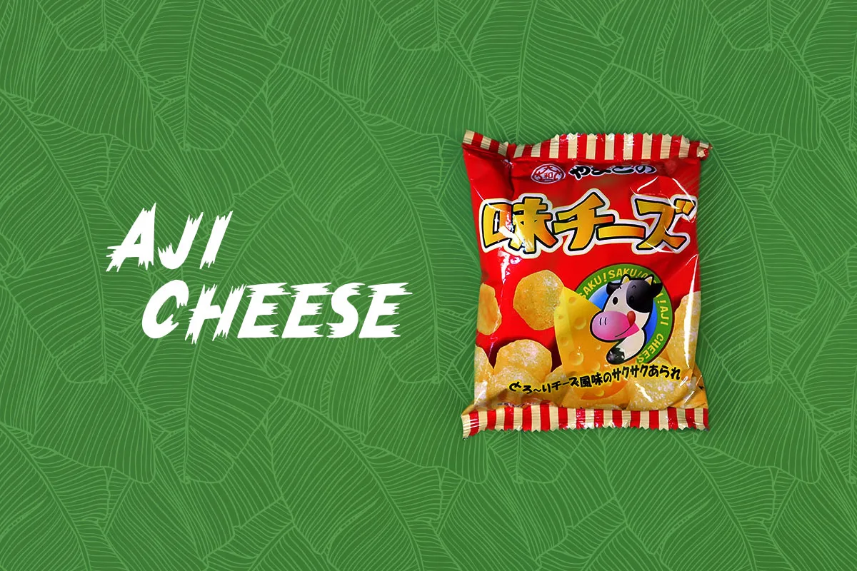 TokyoTreat box contents: Aji Cheese, a cheesy Japanese snack