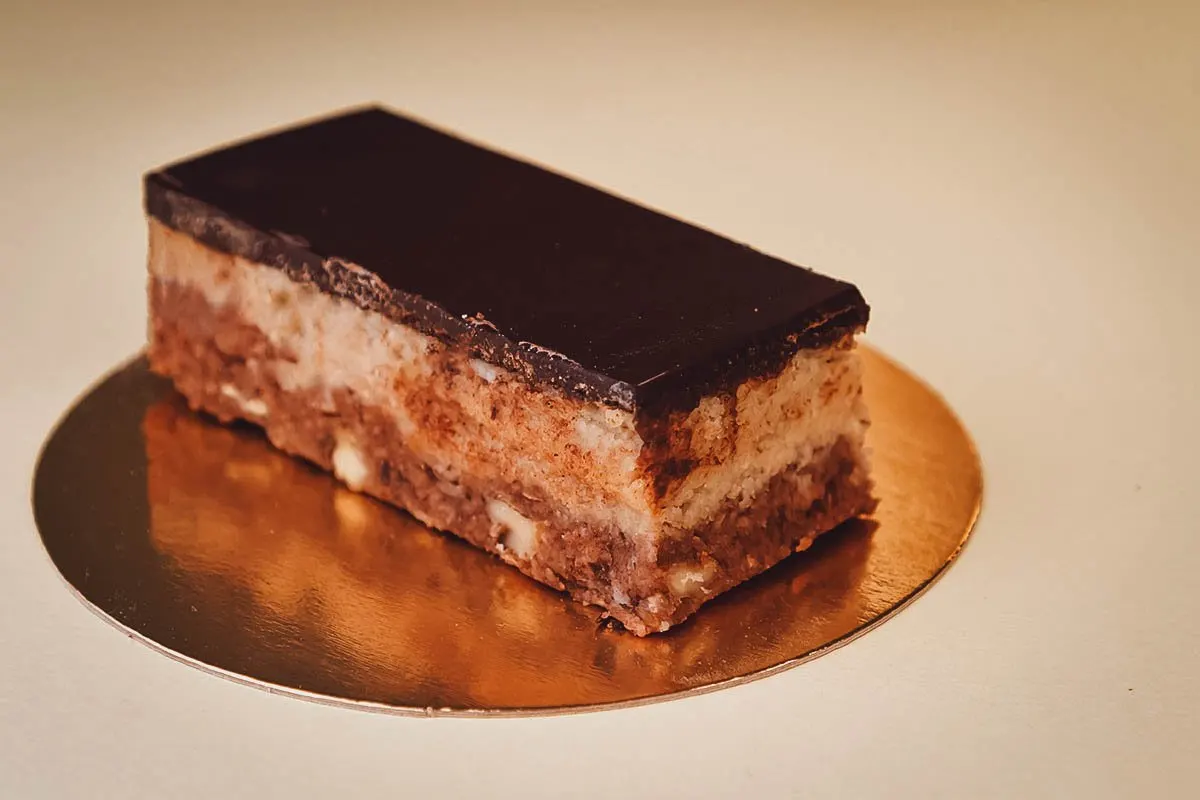 Croatian Food Bajadera, Croatian praline from Zagreb