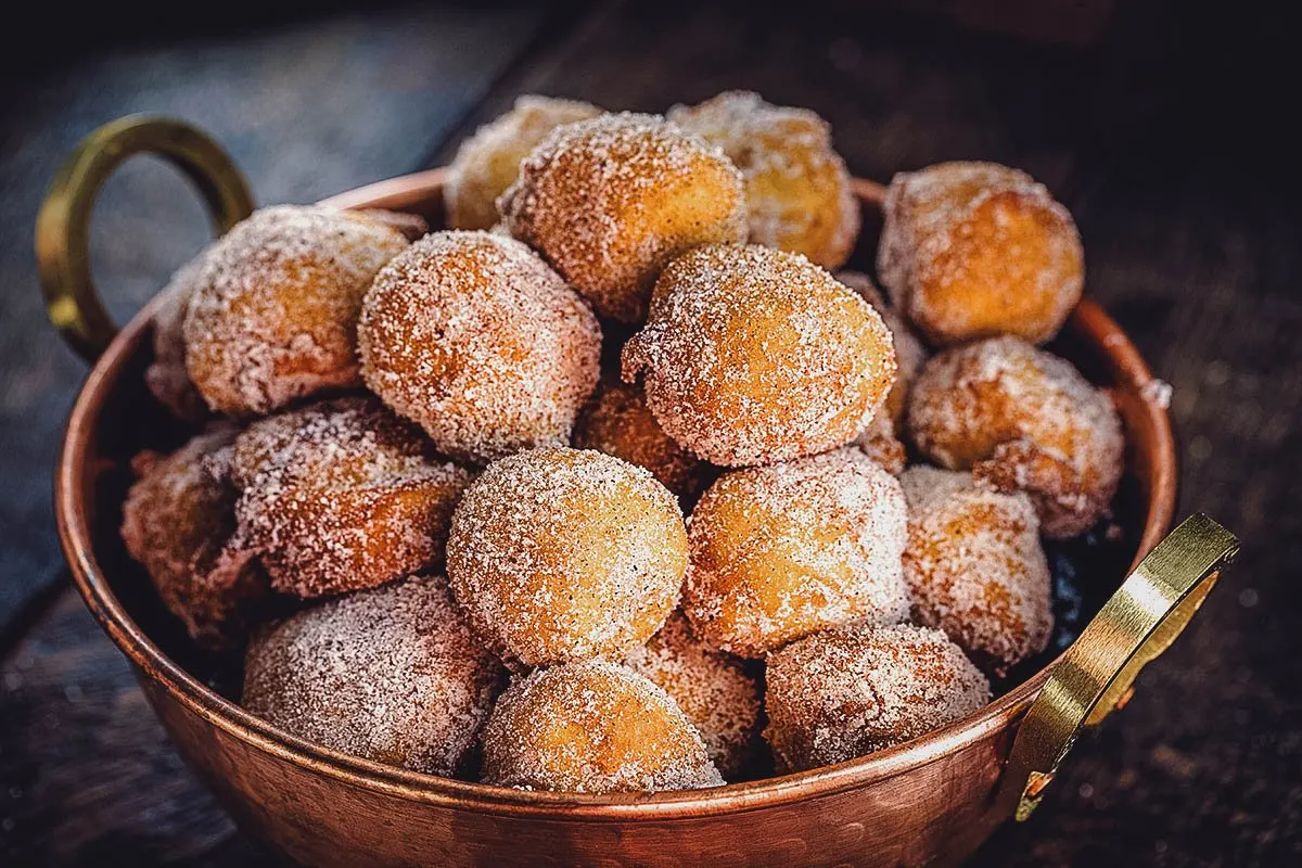 Fritule, Croatian mini doughnuts