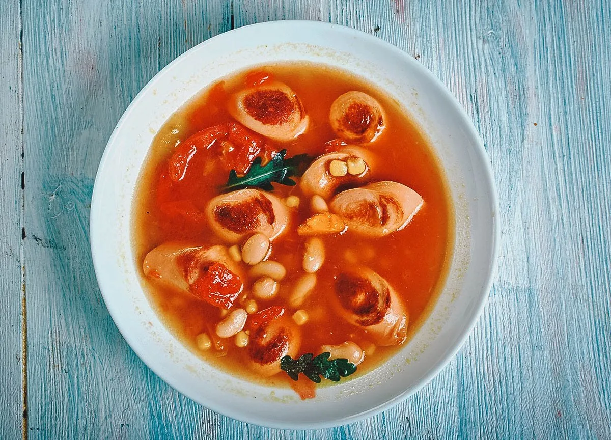 Croatian Food Manestra, Croatian minestrone
