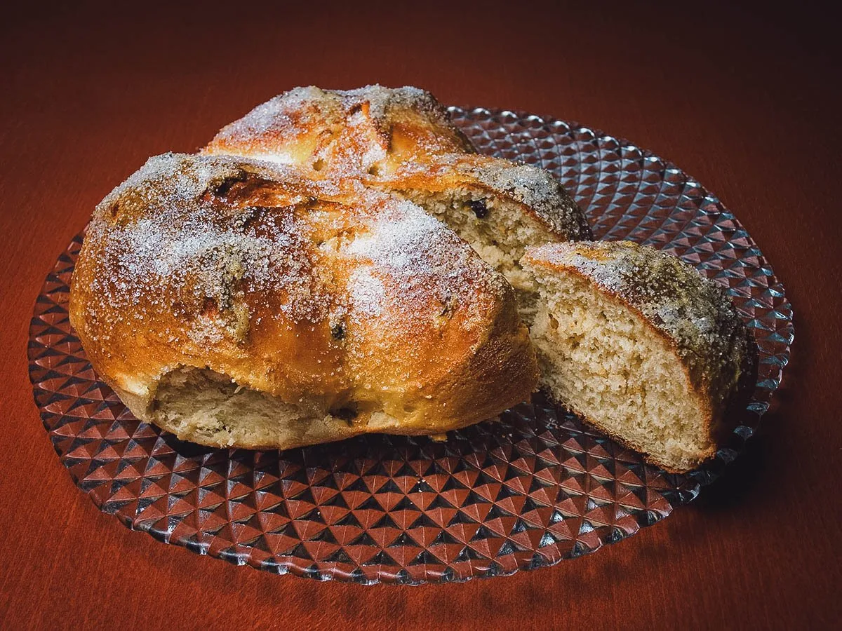 Croatian Food Pinca, a traditional bread baked for Easter in coastal Croatia