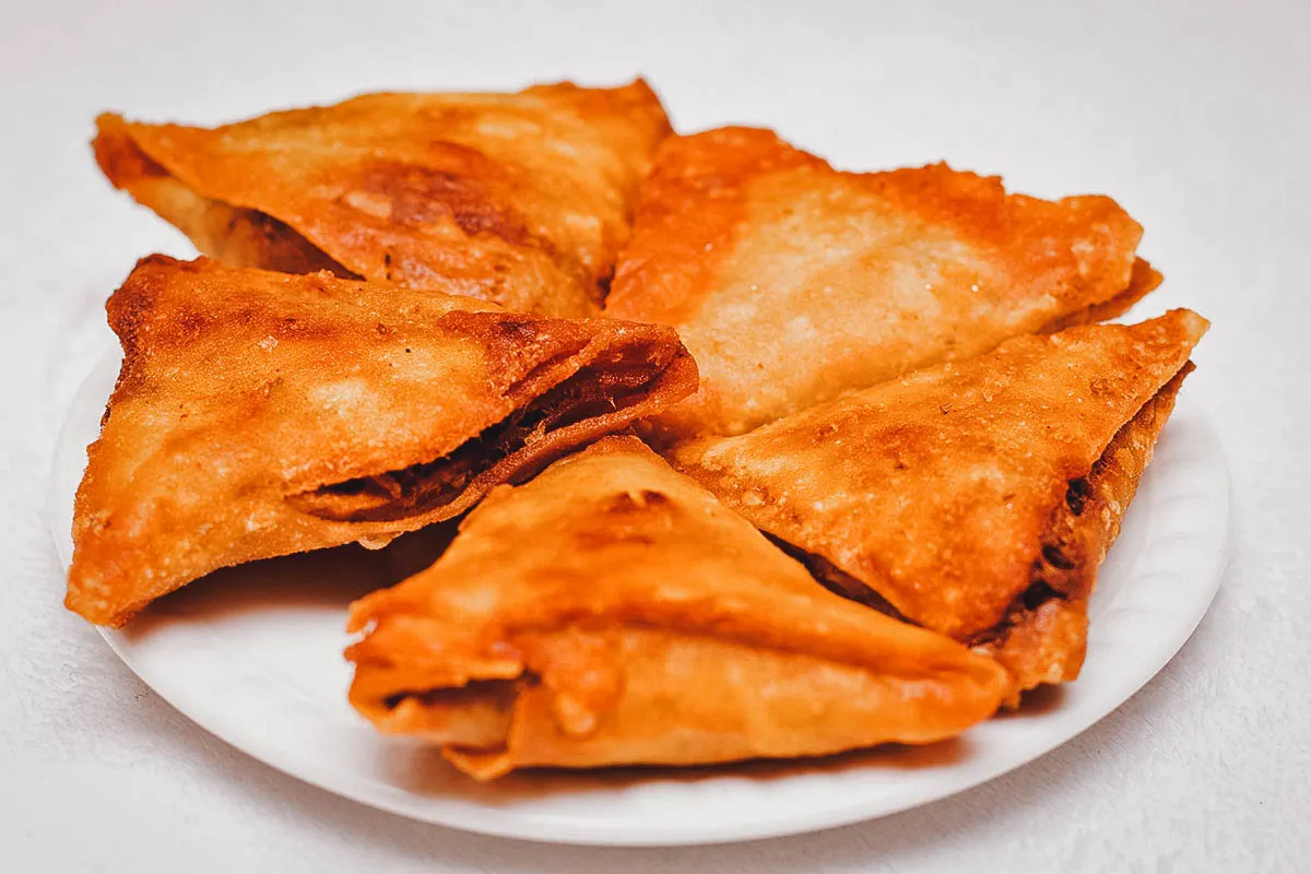 Ethiopian Food Samosas