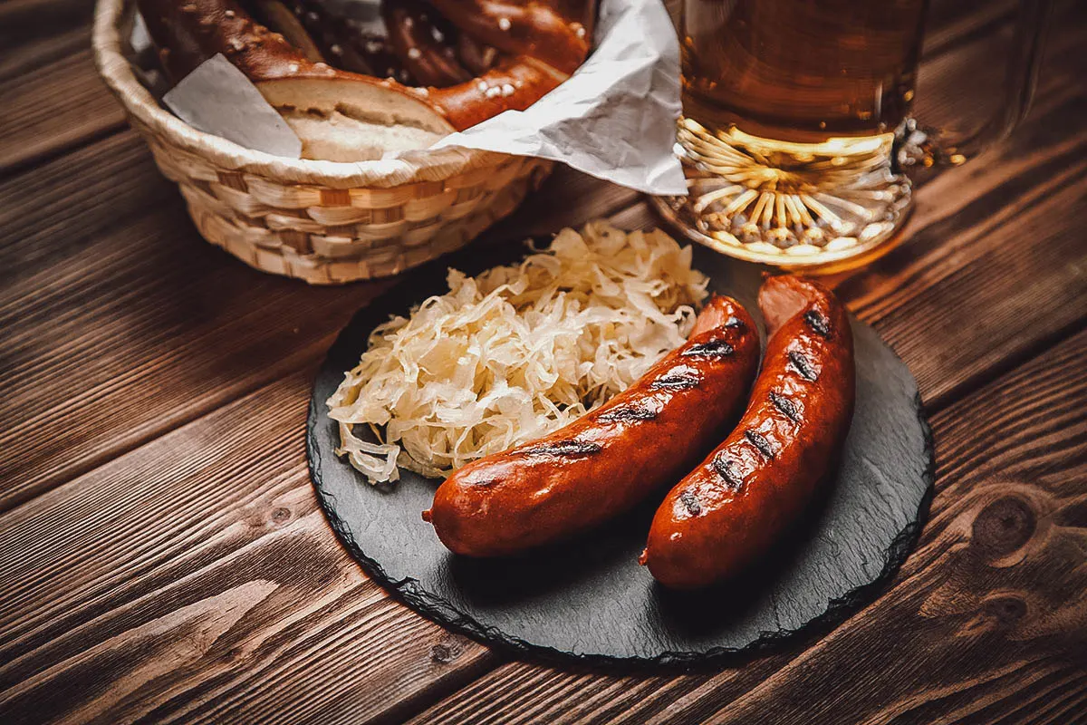 Liechtensteiner Food Wurst
