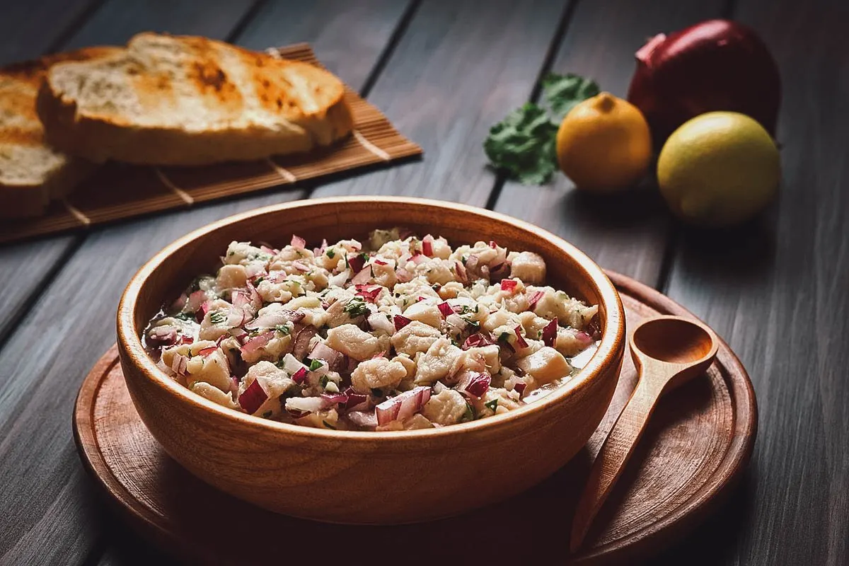 Chilean Food Ceviche