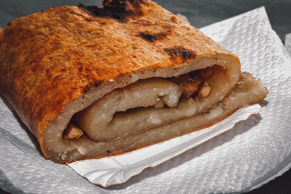 Chochoca, a festival dish made with potato dough