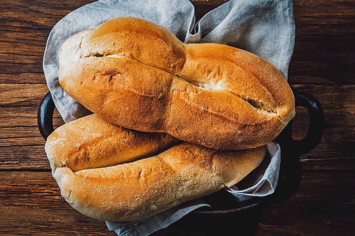 Marraqueta, the most popular bread in Chile