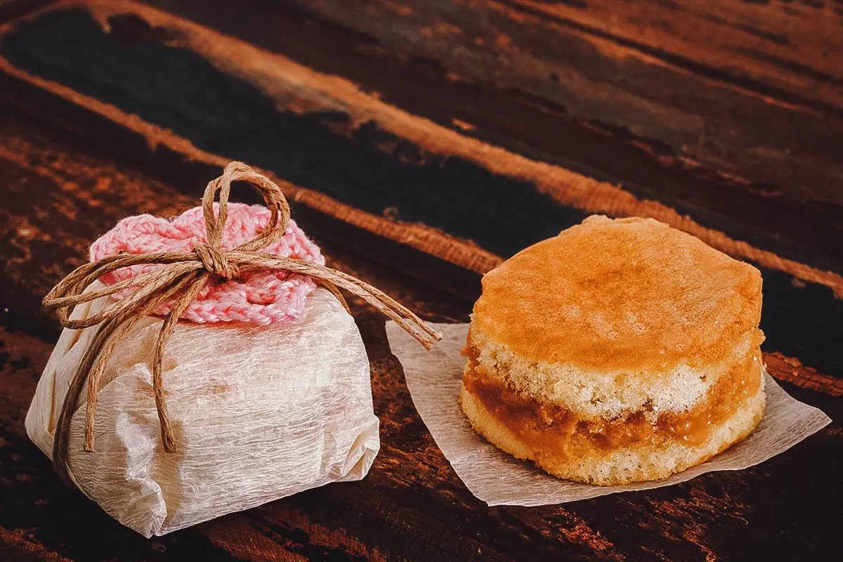 Bem casado, a popular sweet dish traditionally served at Brazilian weddings