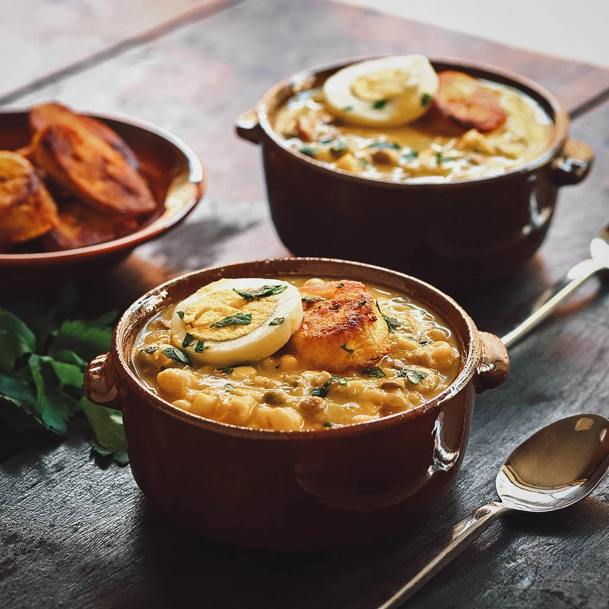 Ecuadorian Food Fanesca, a traditional Ecuadorian Easter soup