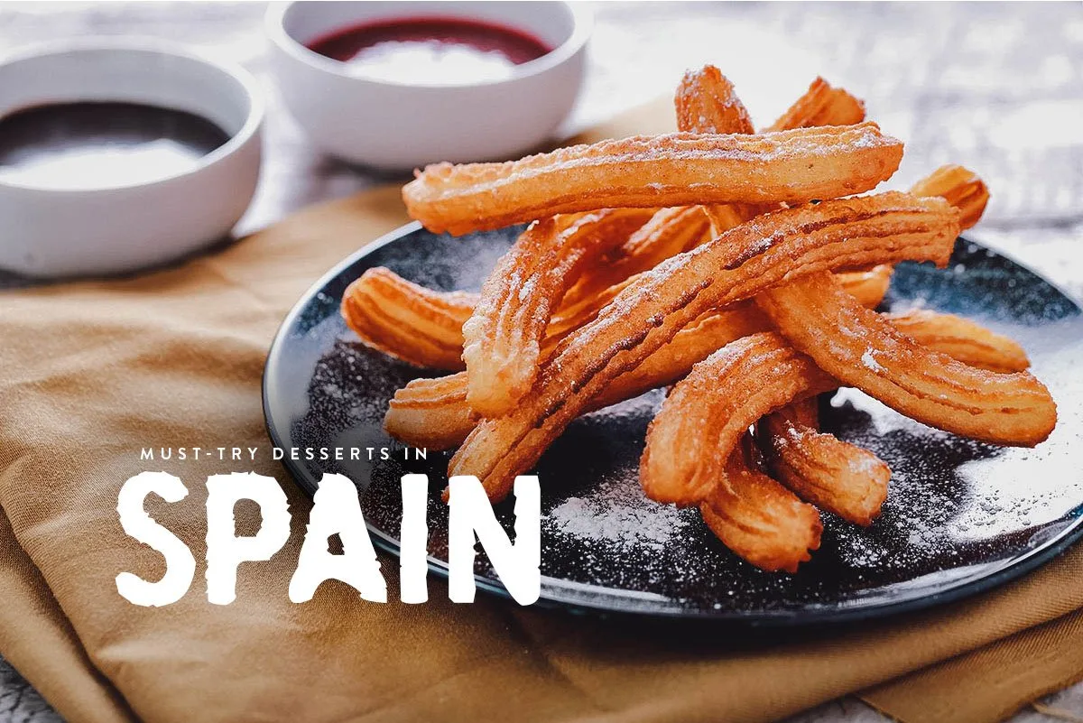 Spanish Food Guide Churros con chocolate