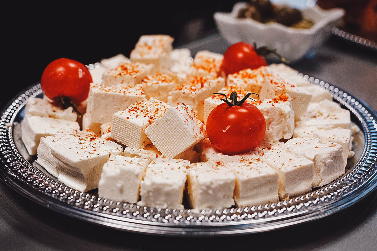 Sirene, a popular Bulgarian cheese