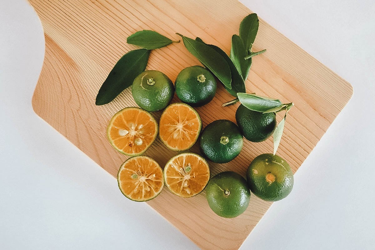 Calamansi, also known as the Philippine lemon