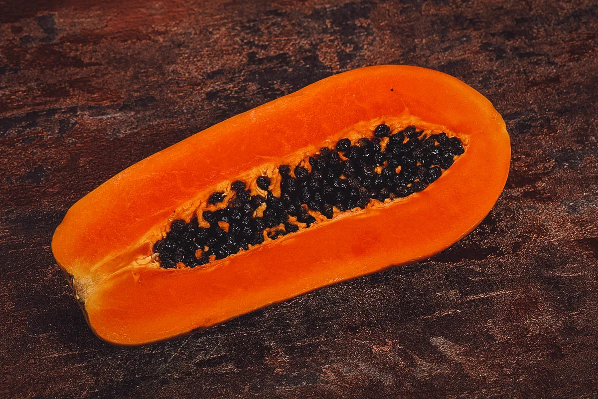 Ripe papaya from the Philippines
