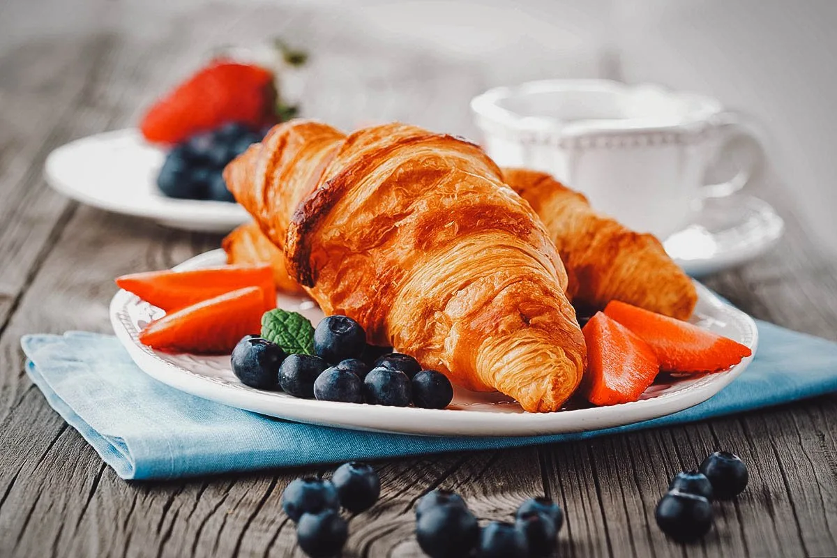 Croissant, one of the most iconic French pastries