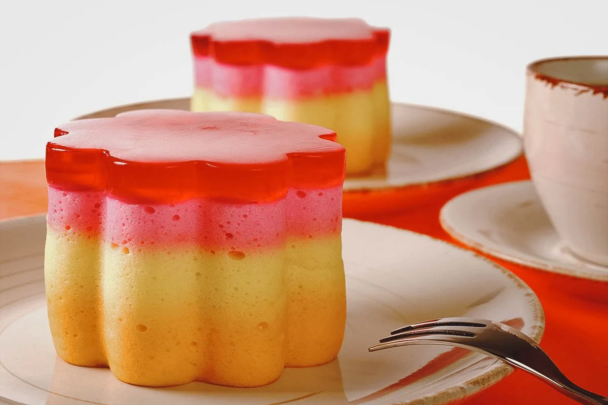 Peruvian Desserts Torta helada, a colorful Peruvian dessert