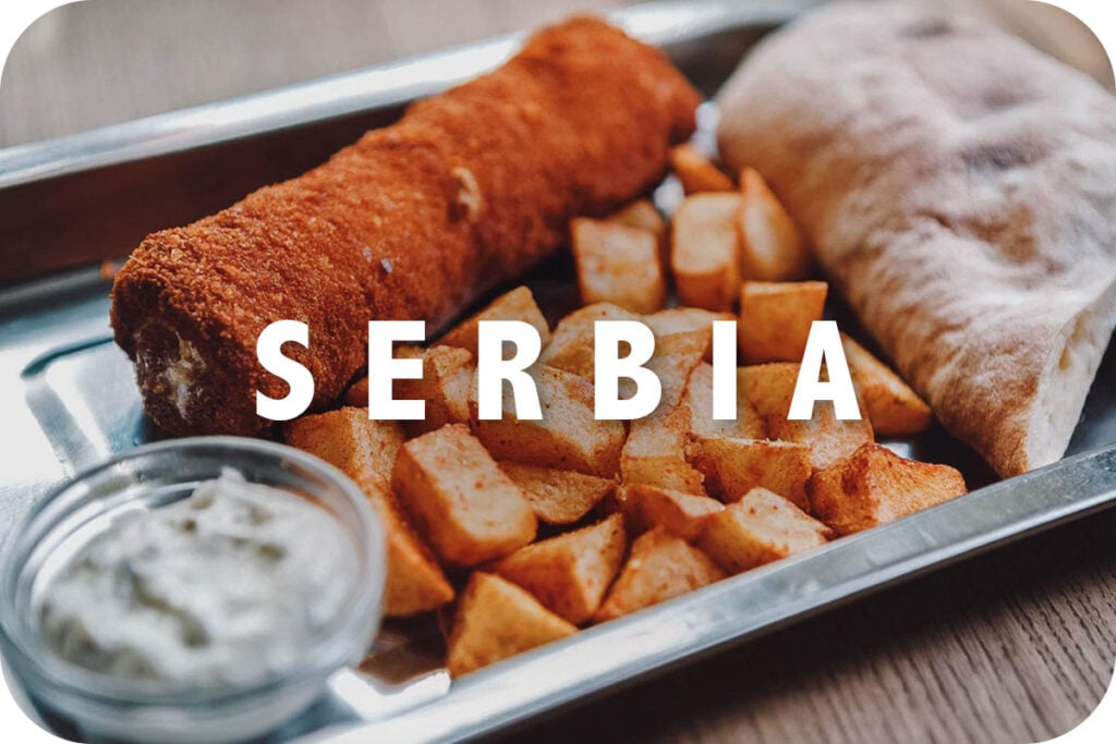 Serbian meat roll