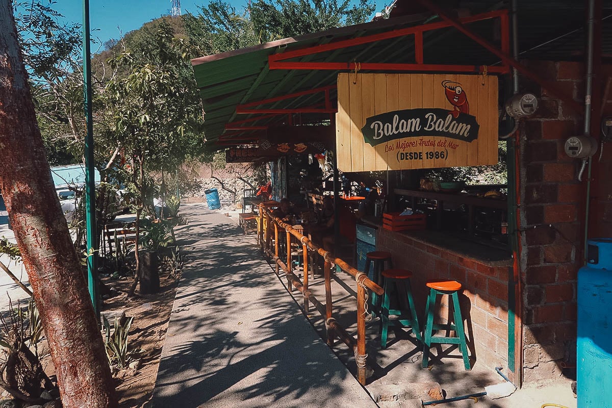 Balam Balam, a seafood restaurant in Puerto Vallarta