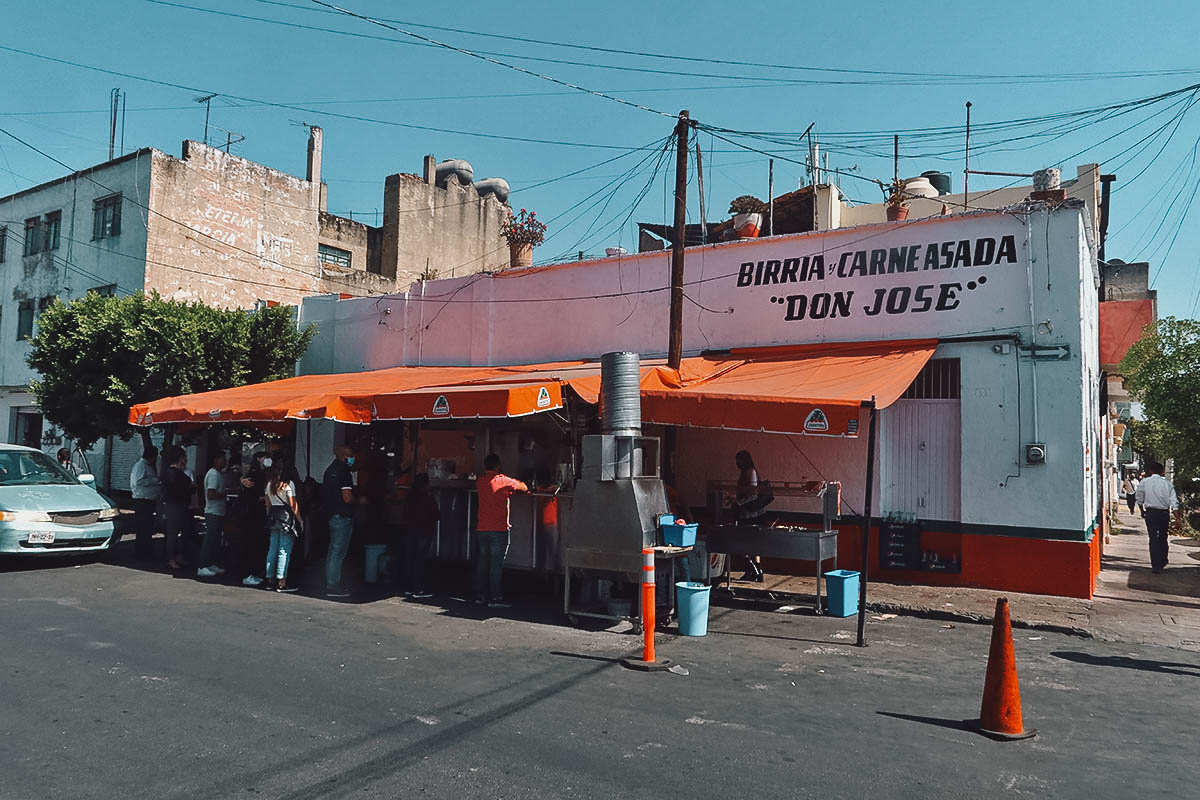 Tacos Don Jose in Guadalajara