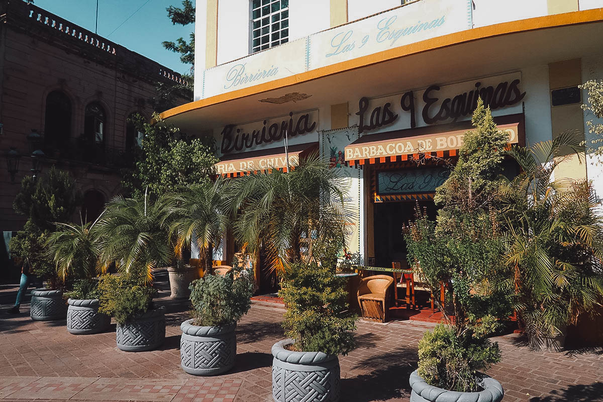 Birrieria Las 9 Esquinas restaurant in Guadalajara