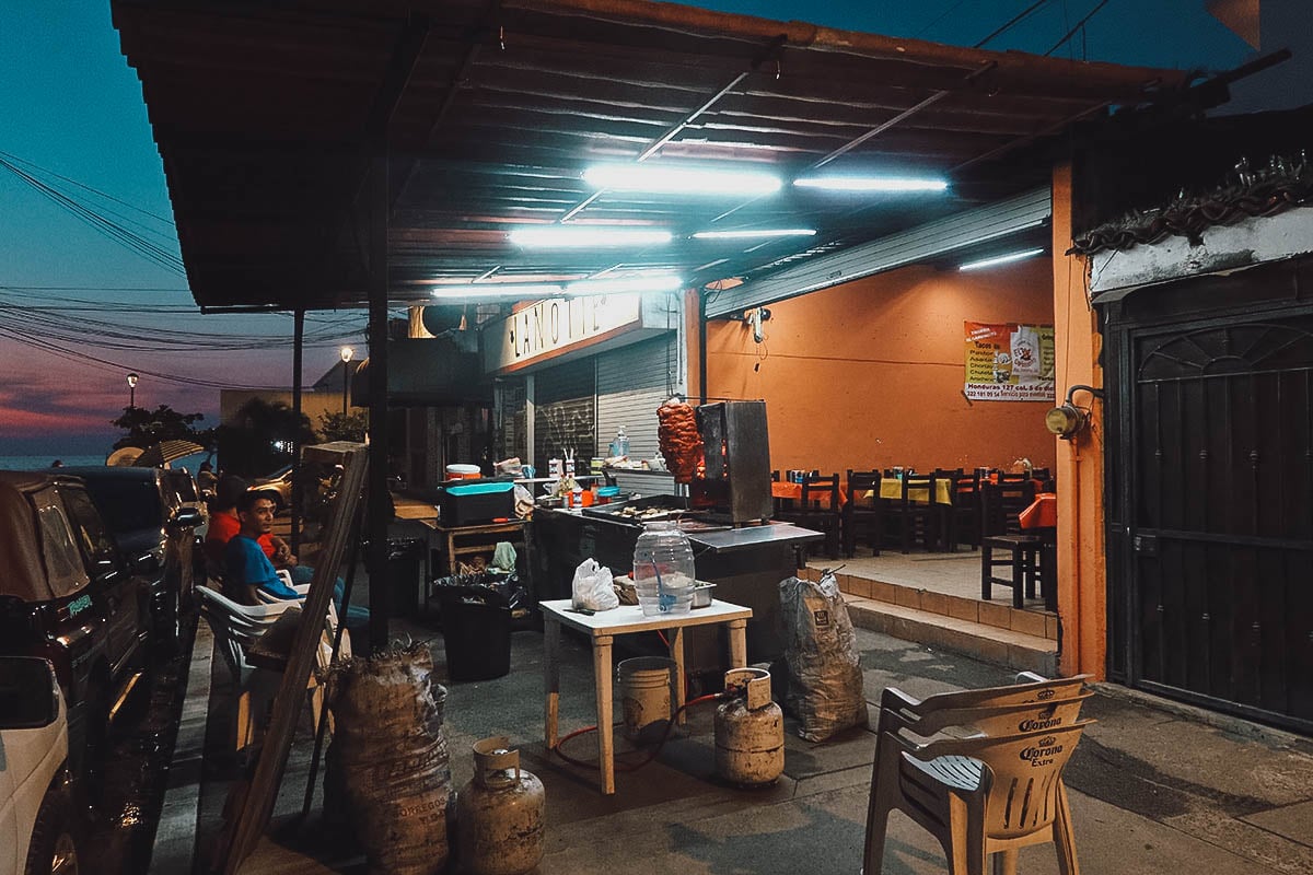 El Carboncito taco restaurant in Puerto Vallarta