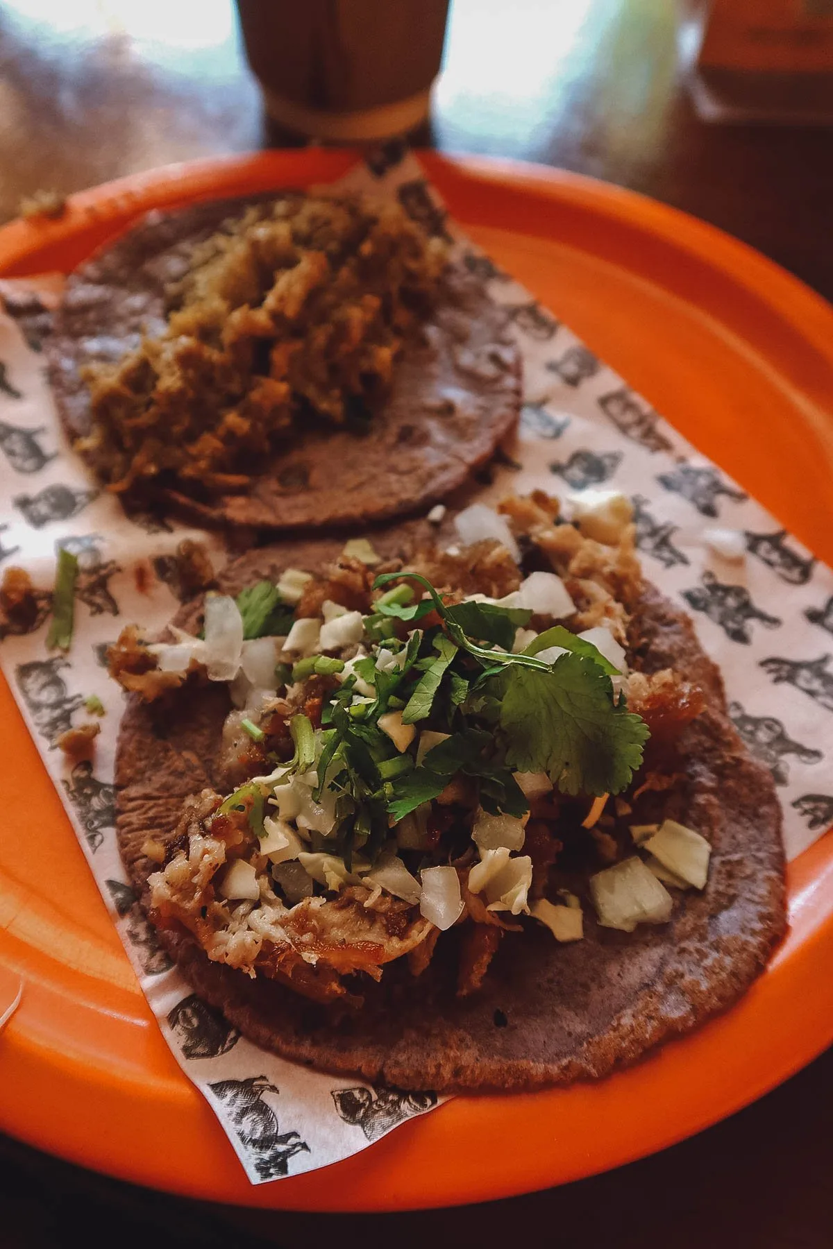 Pork belly tacos in Puerto Vallarta