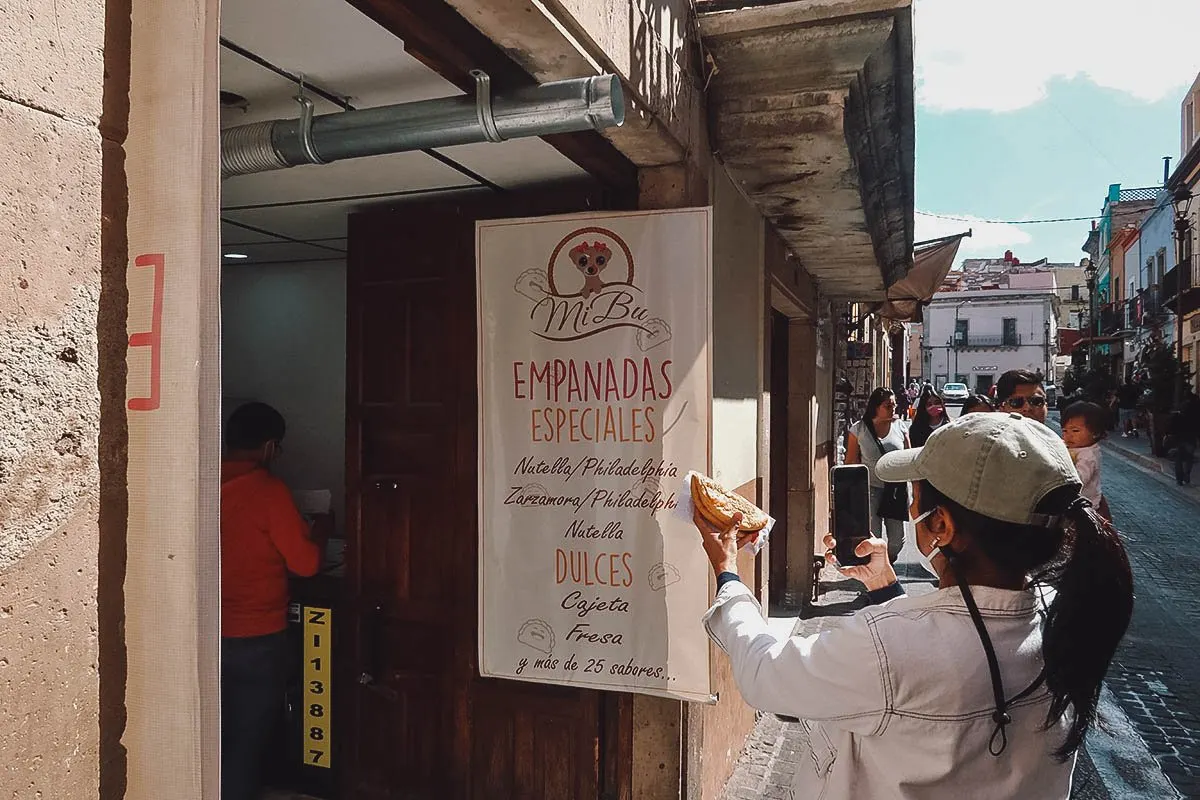 Empanadas MiBu in Guanajuato