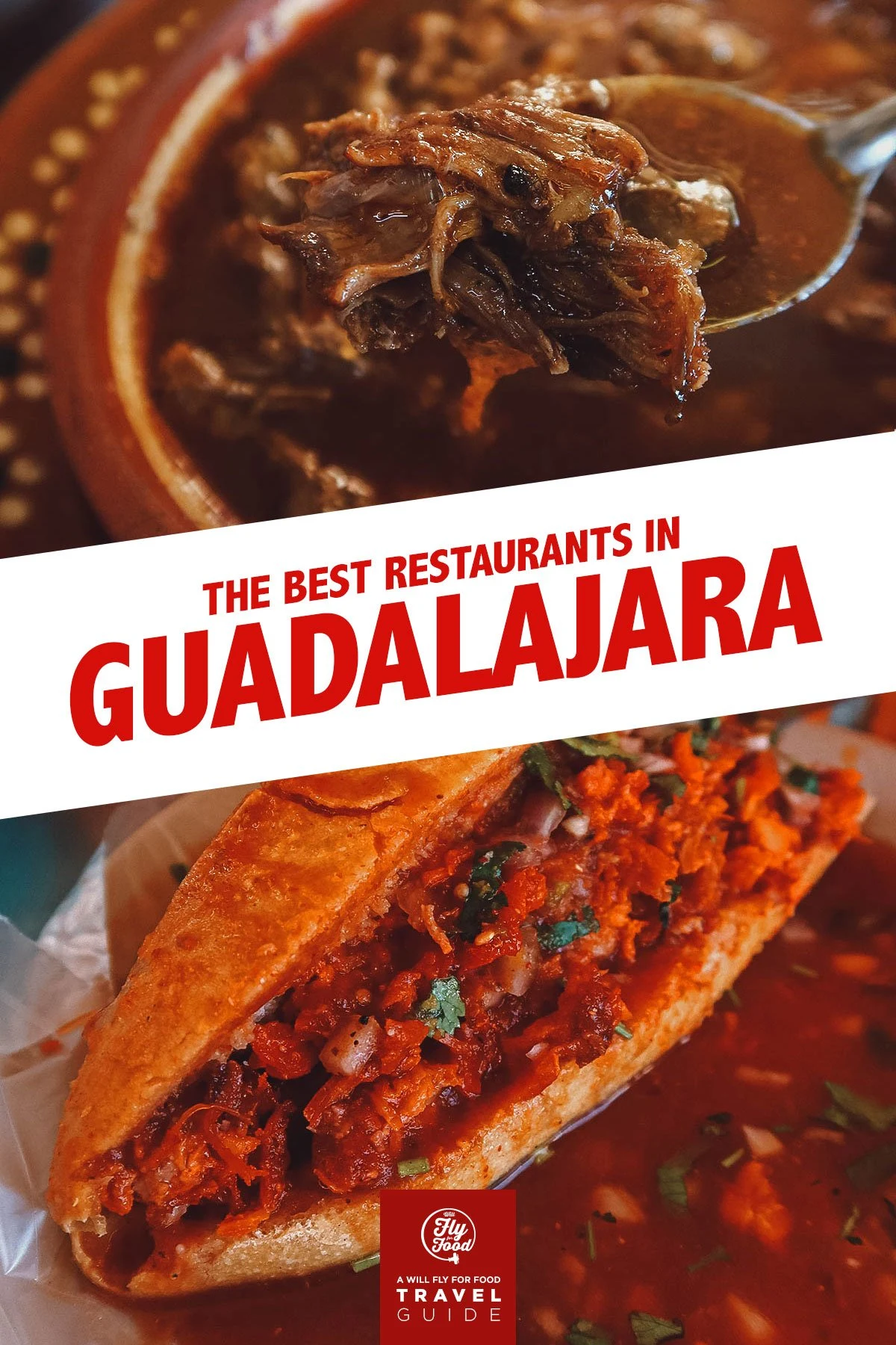 Tortas ahogadas and birria in Guadalajara, Mexico