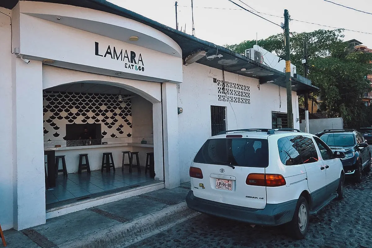 Eat & Go section at Lamara in Puerto Vallarta