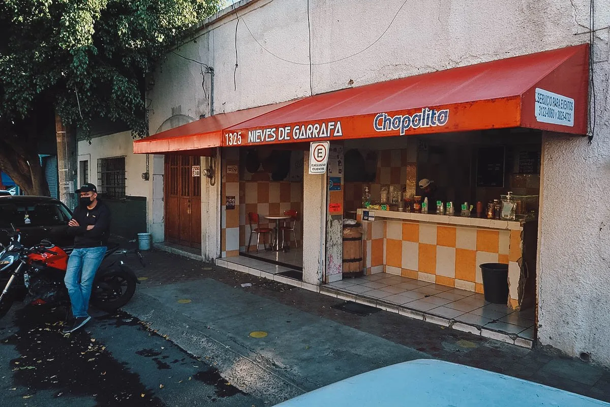 Nieves de Garrafa Chapalita branch in Guadalajara