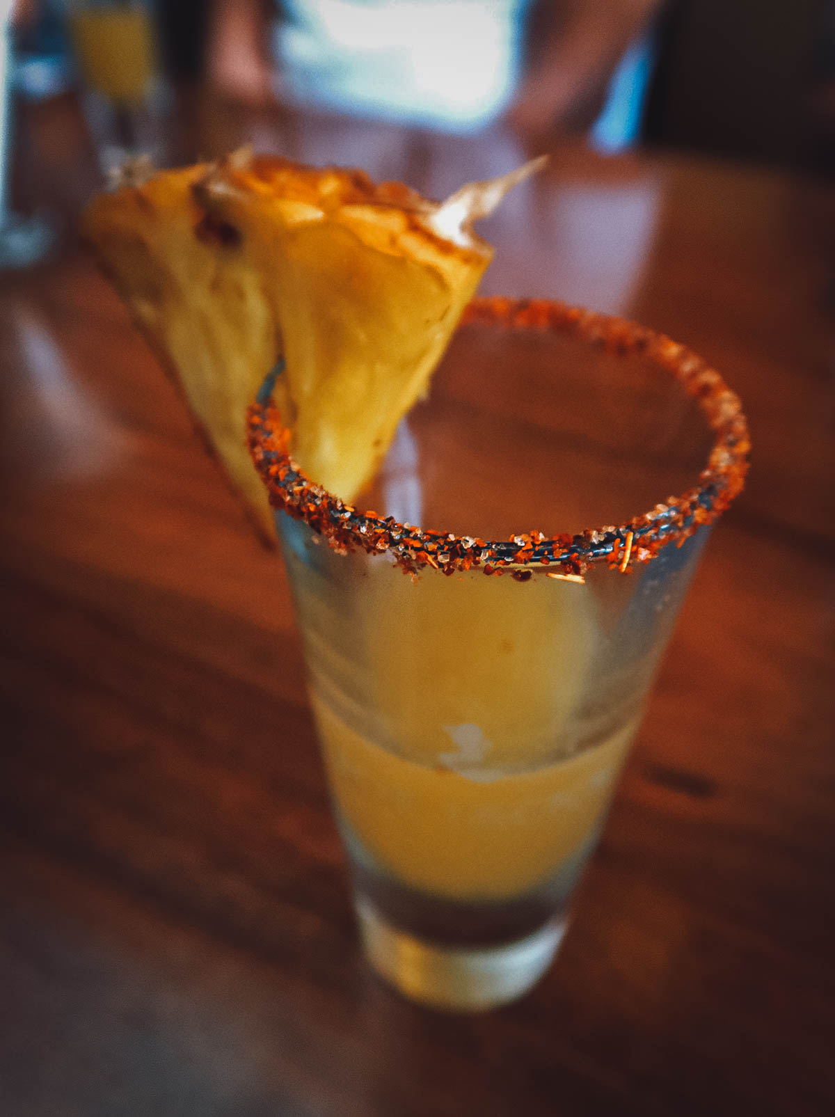 Ancho mezcal-tini