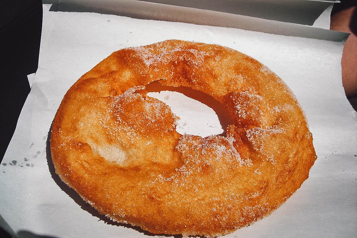 Bambalouni or Tunisian doughnuts