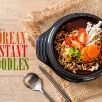 Korean instant noodles