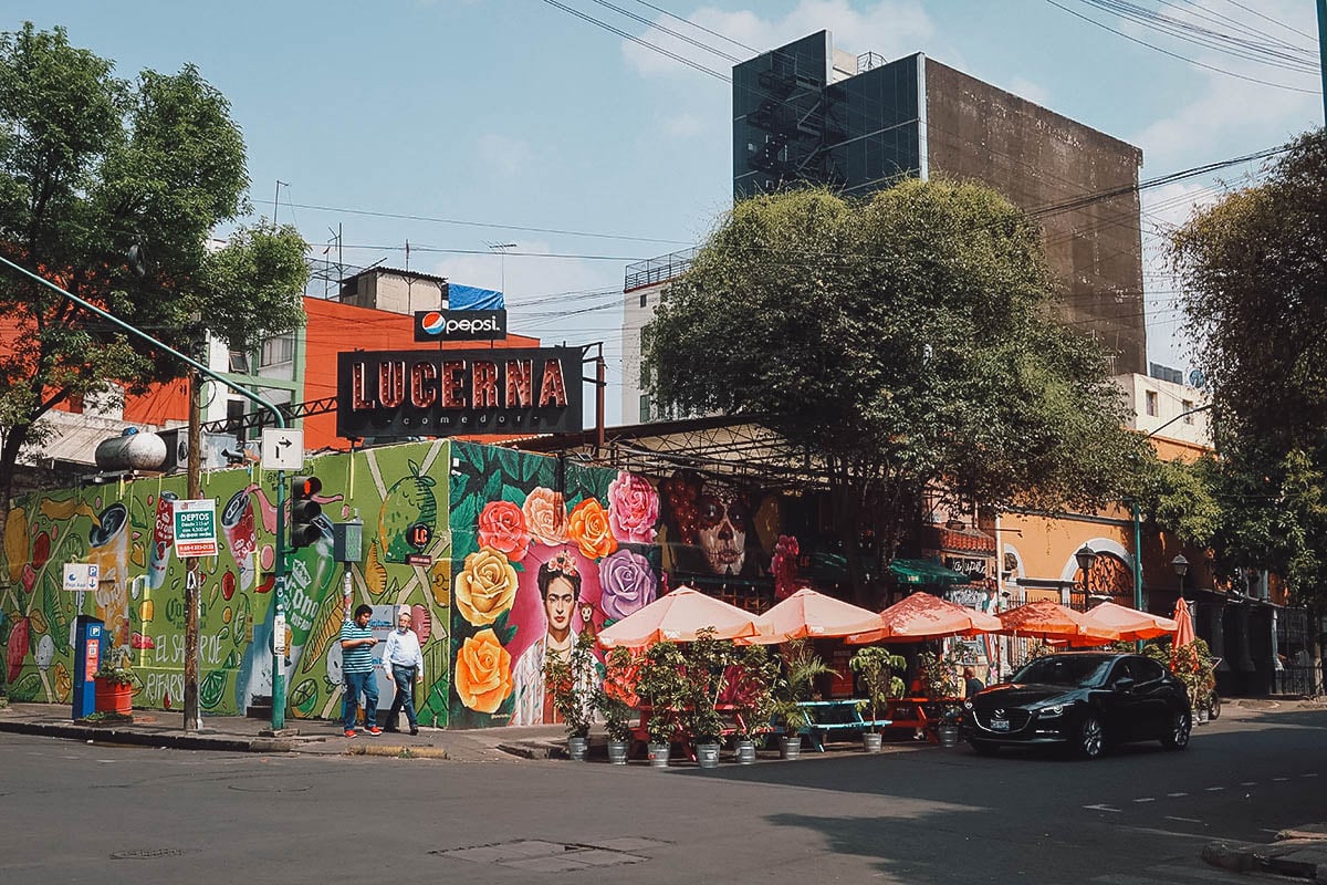 Comedor Lucerna food hall in Mexico City