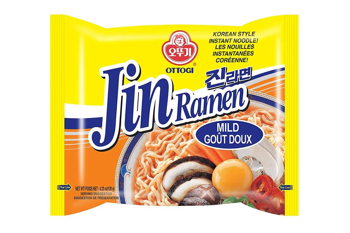 The Best Korean Instant Noodles Jin Ramen Korean Style Instant Noodle