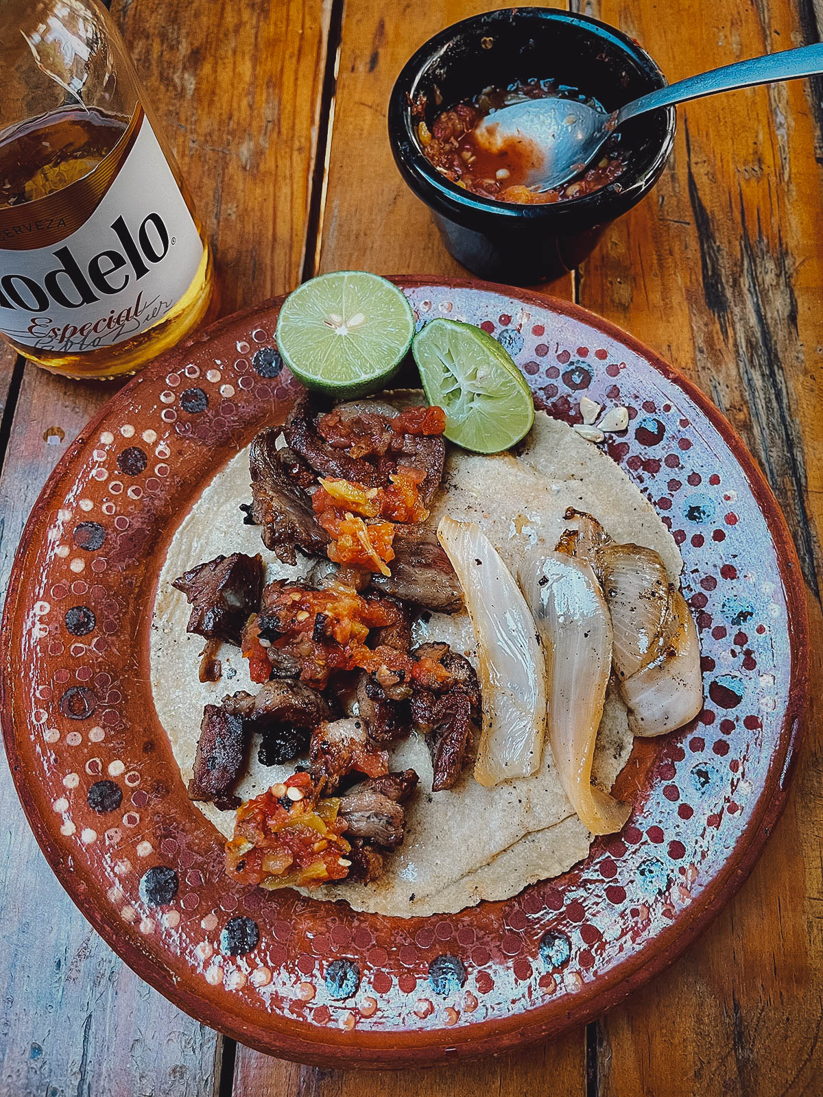 Carne asada taco