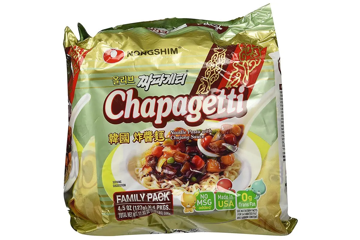 The Best Korean Instant Noodles Nongshim Chapagetti Chajang Noodle