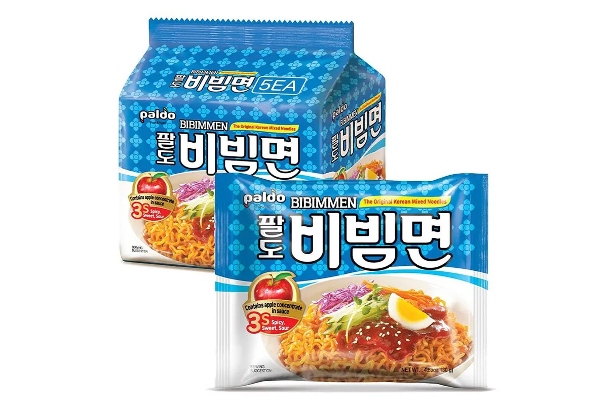 The Best Korean Instant Noodles Paldo Fun and Yum Bibim Men Instant Cold Noodles