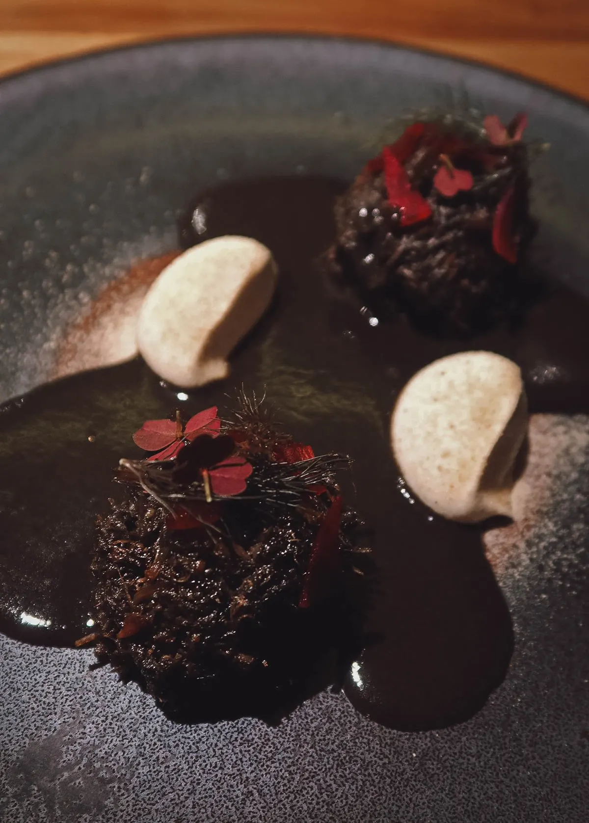 The Best Food in Mexico City Entree at Quintonil restaurant in Mexico City