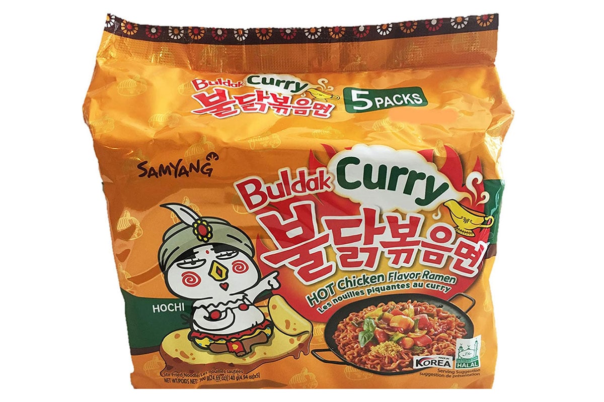 Samyang Fire Hot Curry Flavored Chicken Ramen