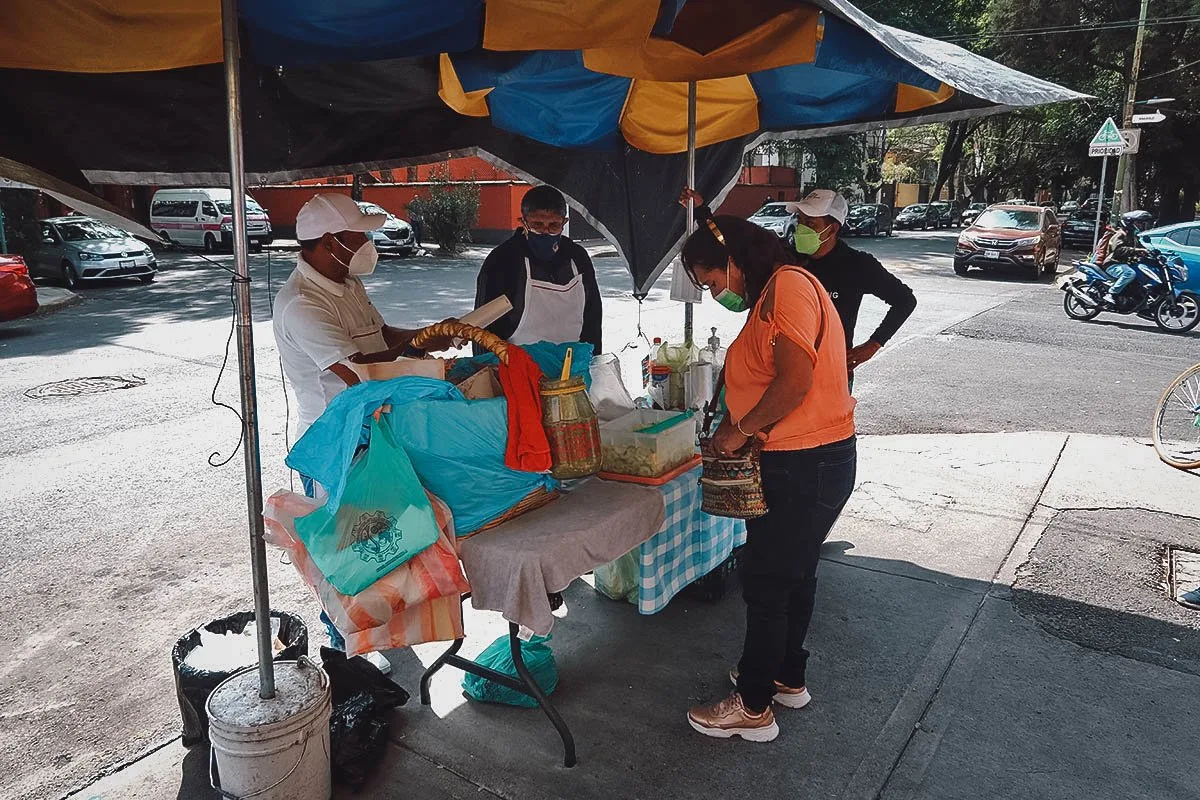 Beto stall in Coyoacan