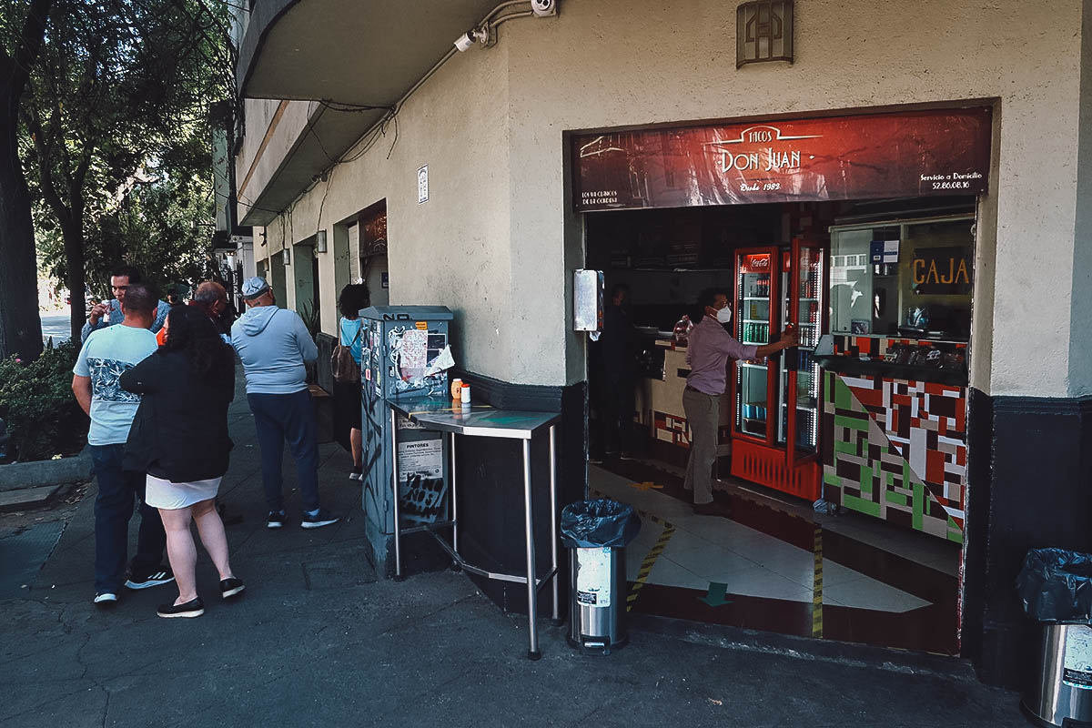 Tacos Don Juan storefront