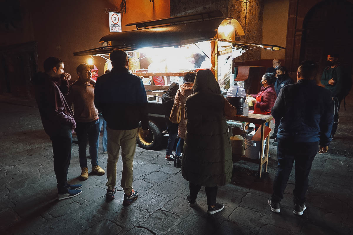 Tacos Don Tomas stand