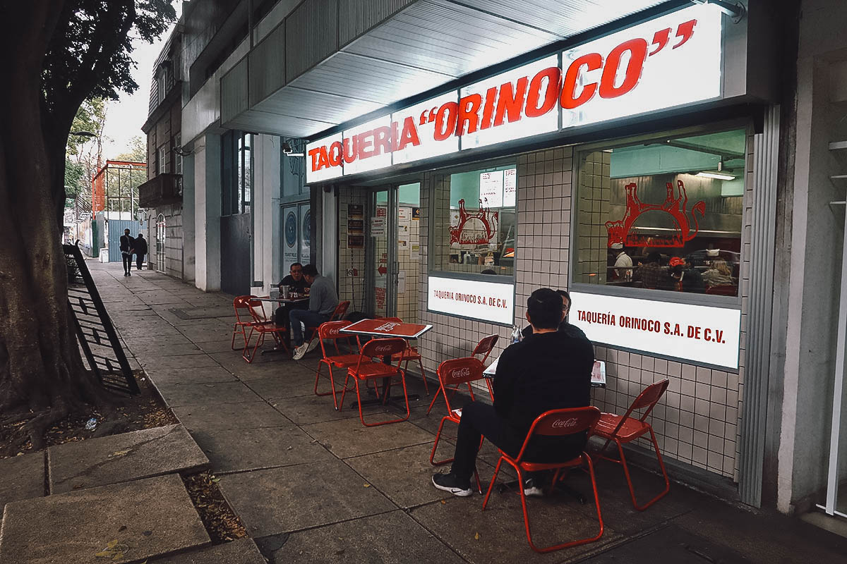 Taqueria Orinoco restaurant in Roma Nte