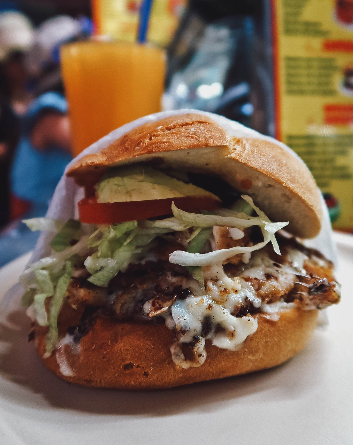 Torta de milanesa de pollo