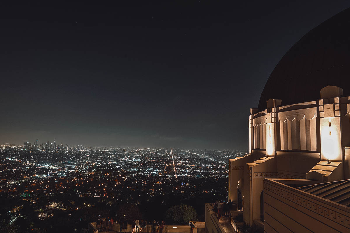 View of DTLA from Griffith Observatory