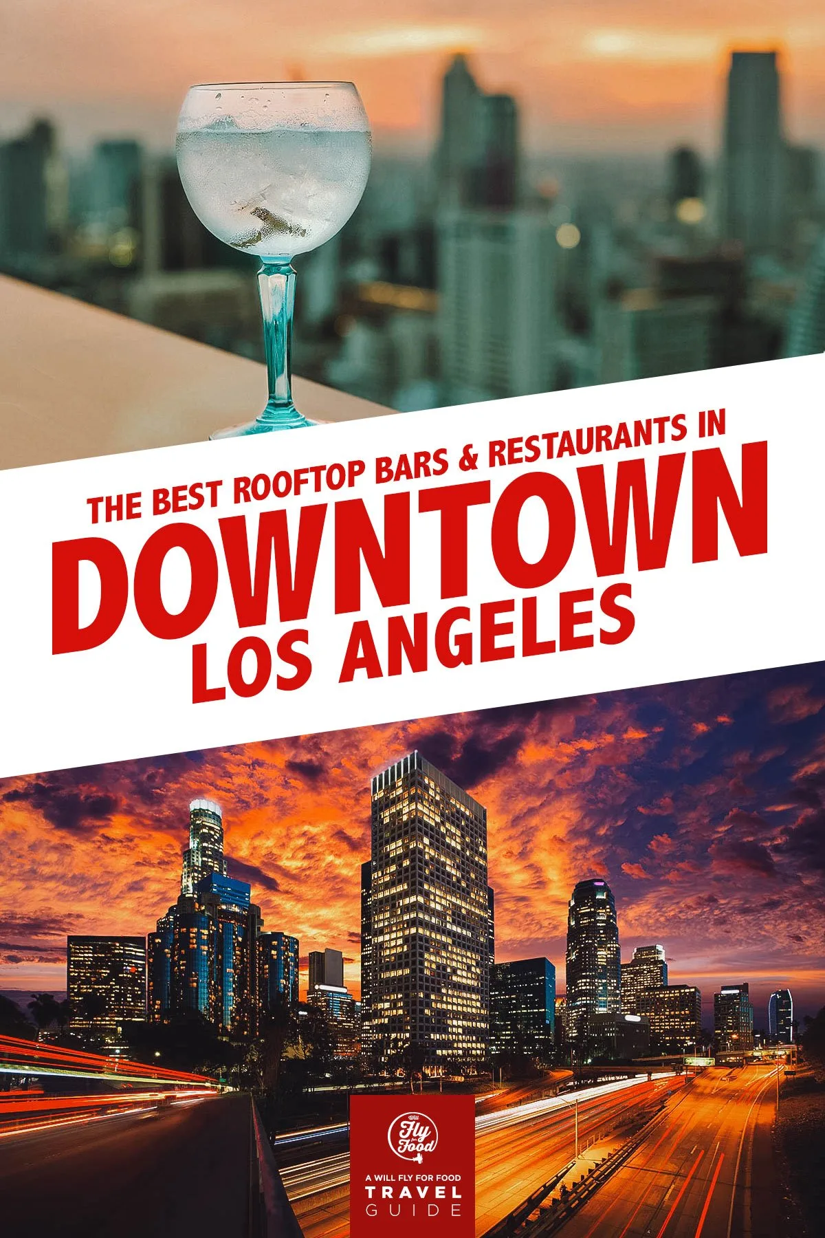 Rooftop restaurants, Downtown LA Pinterest visual