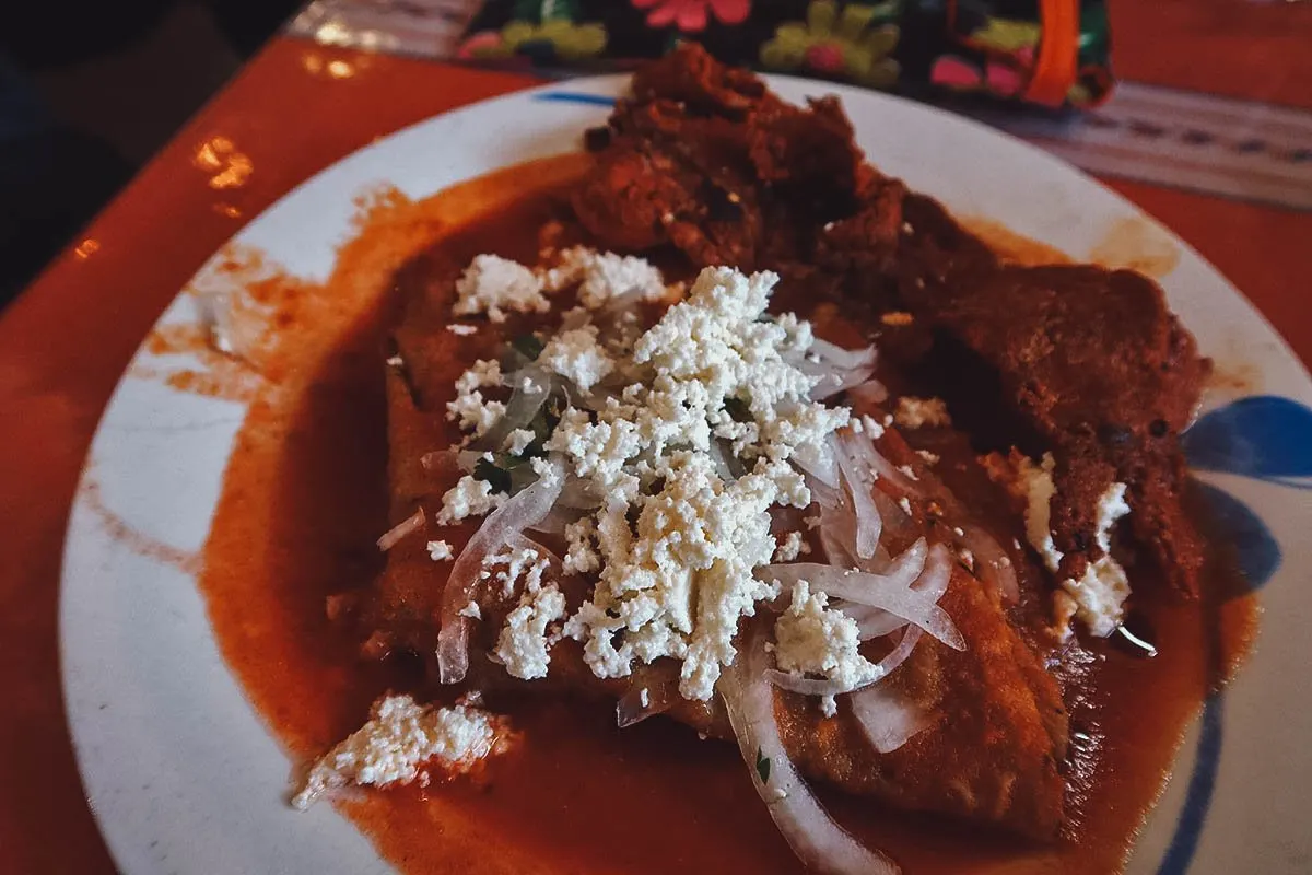 Oaxacan Food Entomatadas
